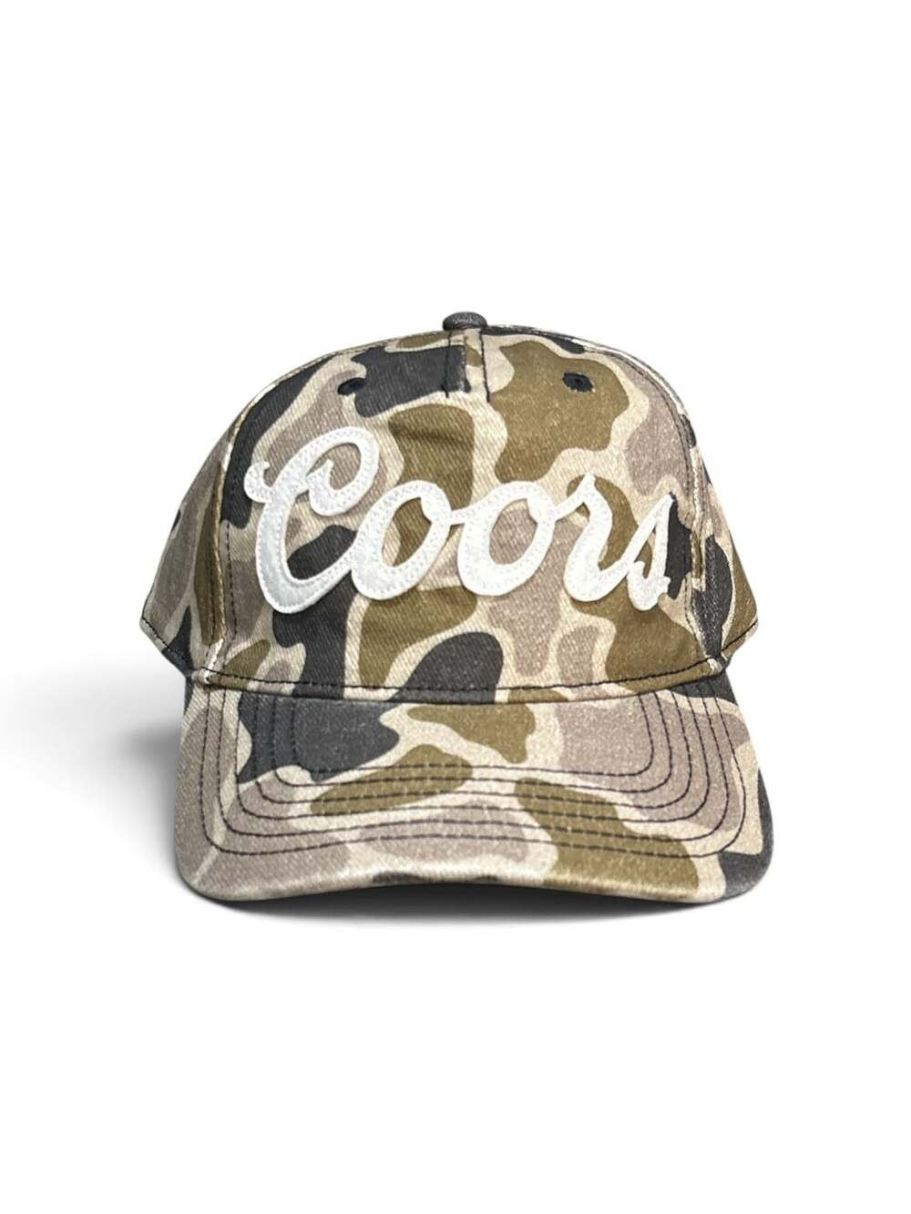 Coors Banquet Duck Camo Snapback Cap